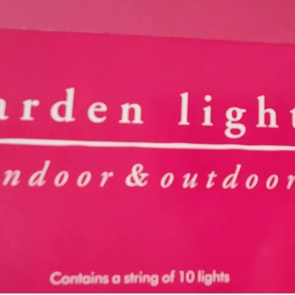Pier 1 Garden String Lights